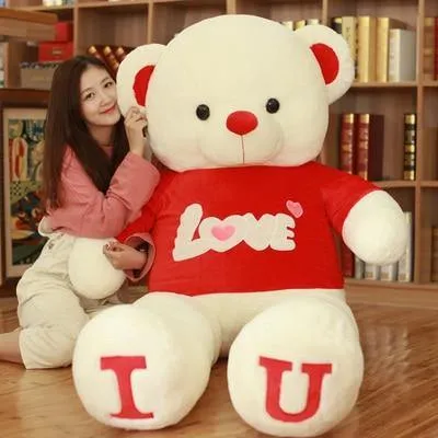 180cm “I Love You” Teddy Bear Plush Toy Hugging Pillow