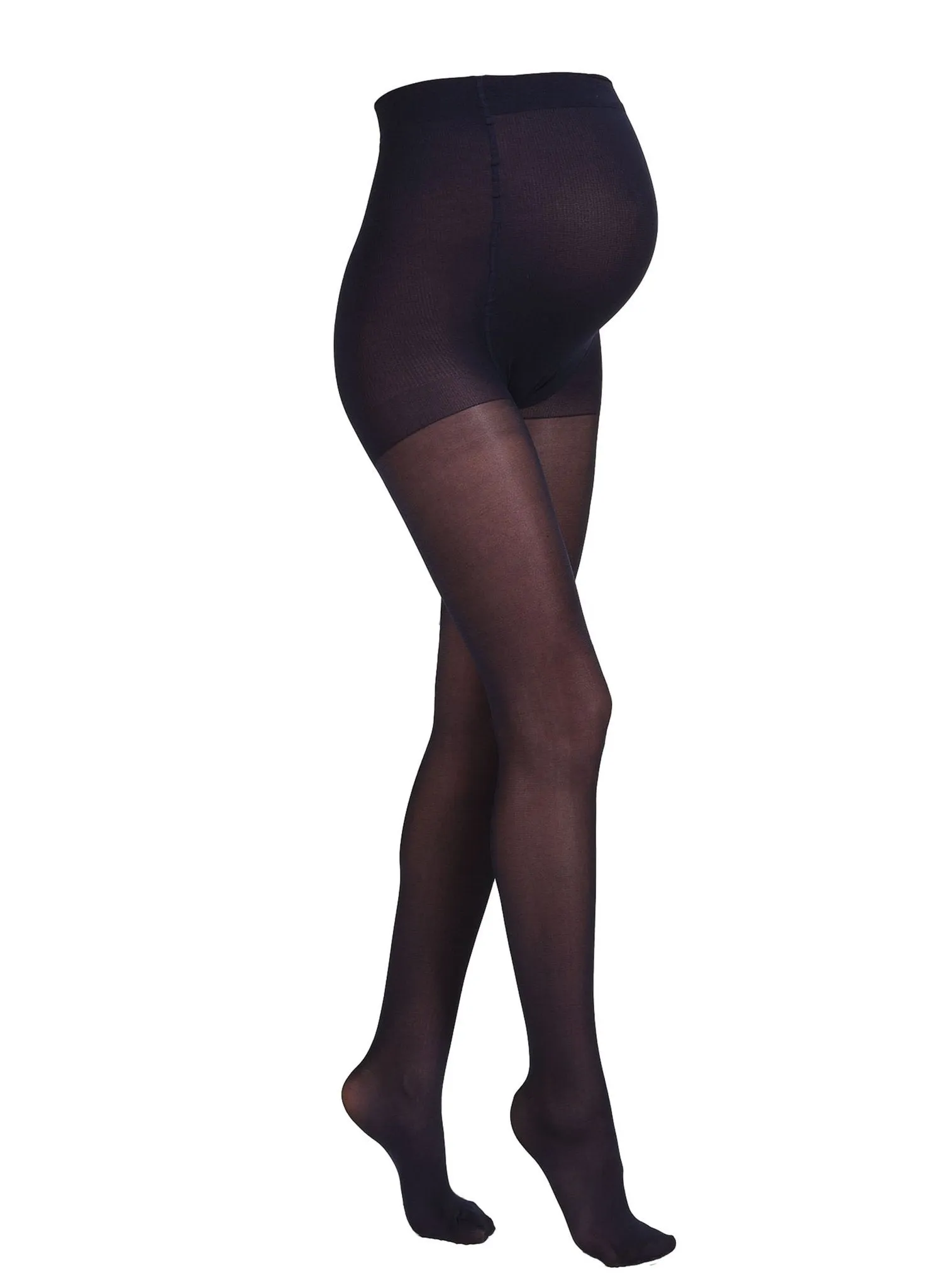 40Den Maternity Tights  - Blue