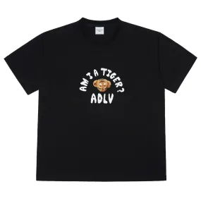 acmé de la vie (ADLV) Tiger Teddy Bear Doll Short-Sleeve T-Shirt Black