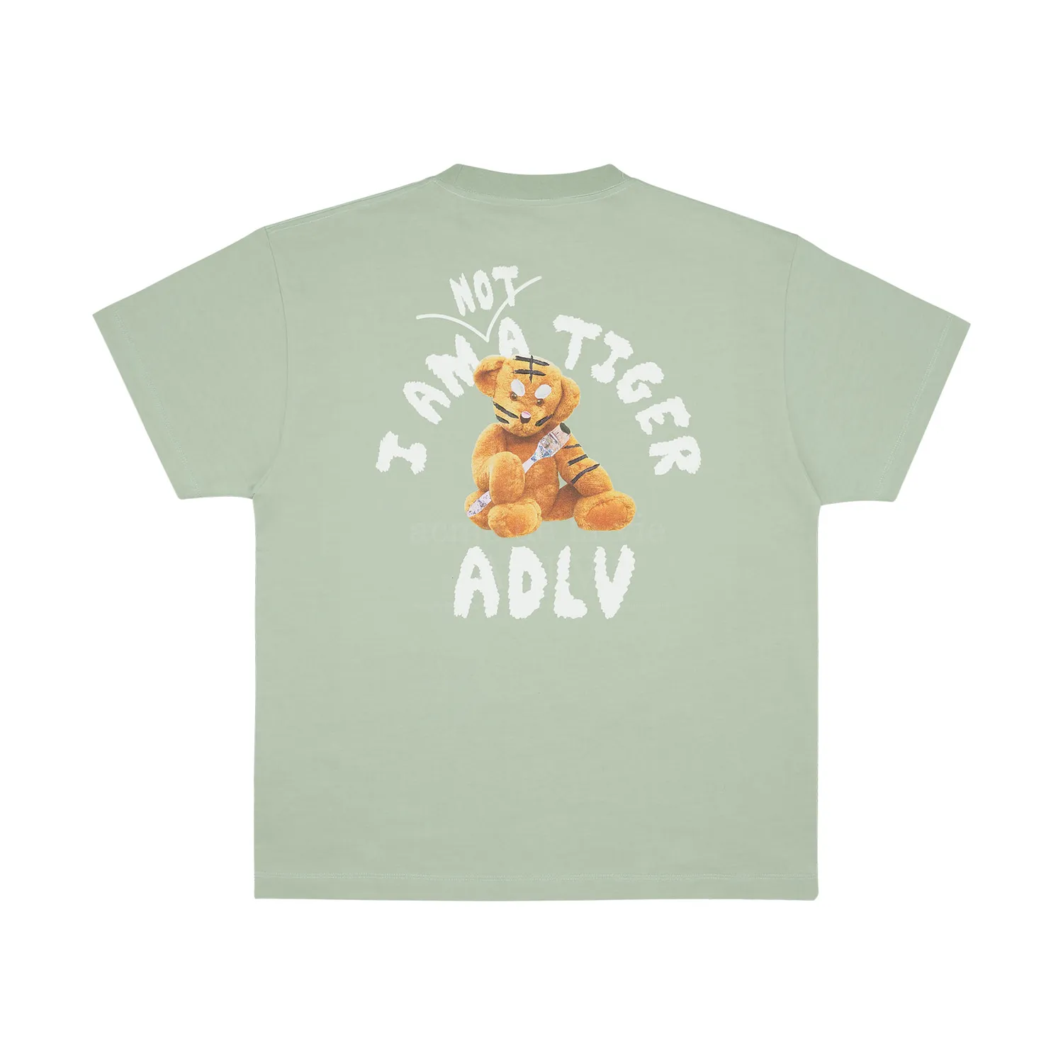 acmé de la vie (ADLV) Tiger Teddy Bear Doll Short-Sleeve T-Shirt Mint