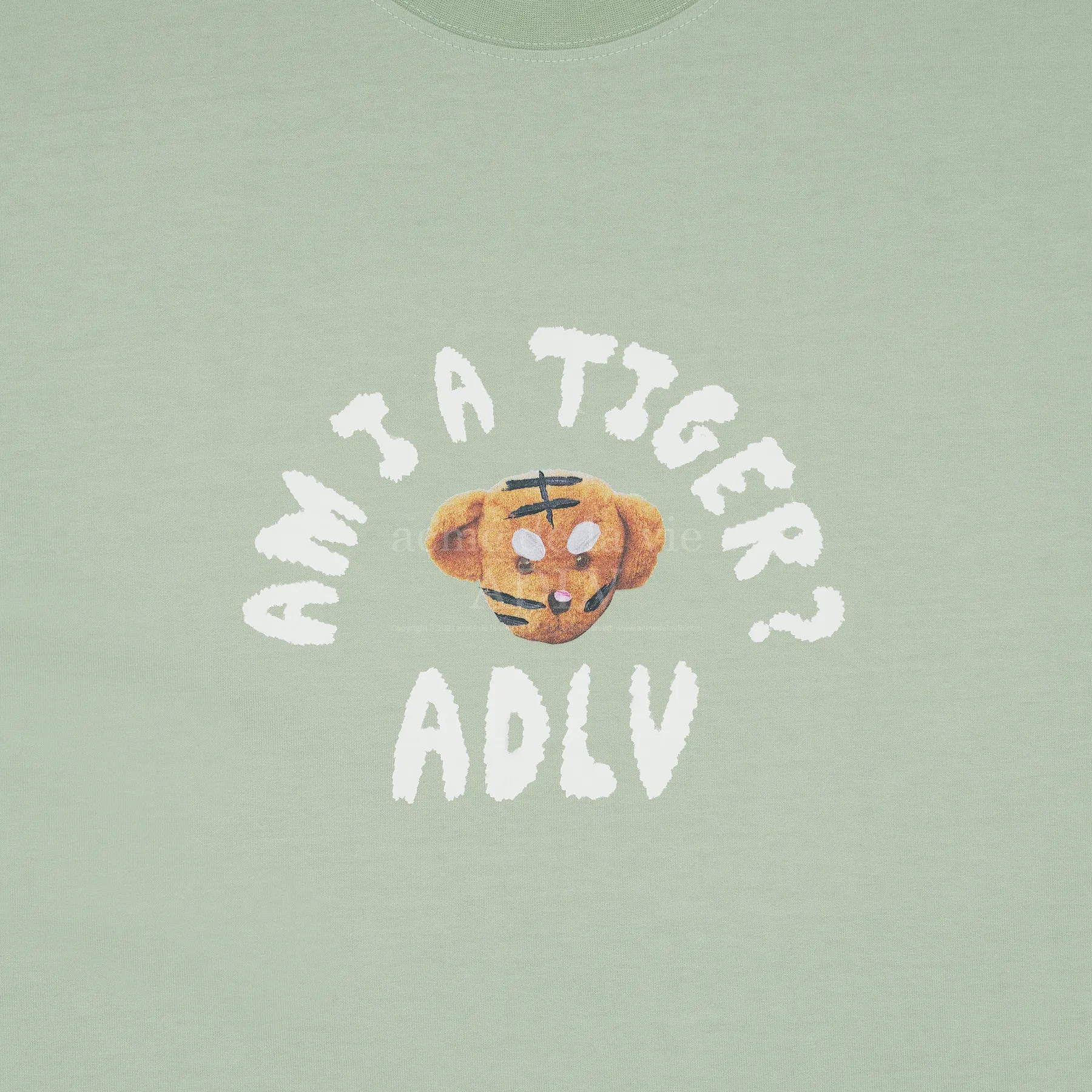 acmé de la vie (ADLV) Tiger Teddy Bear Doll Short-Sleeve T-Shirt Mint