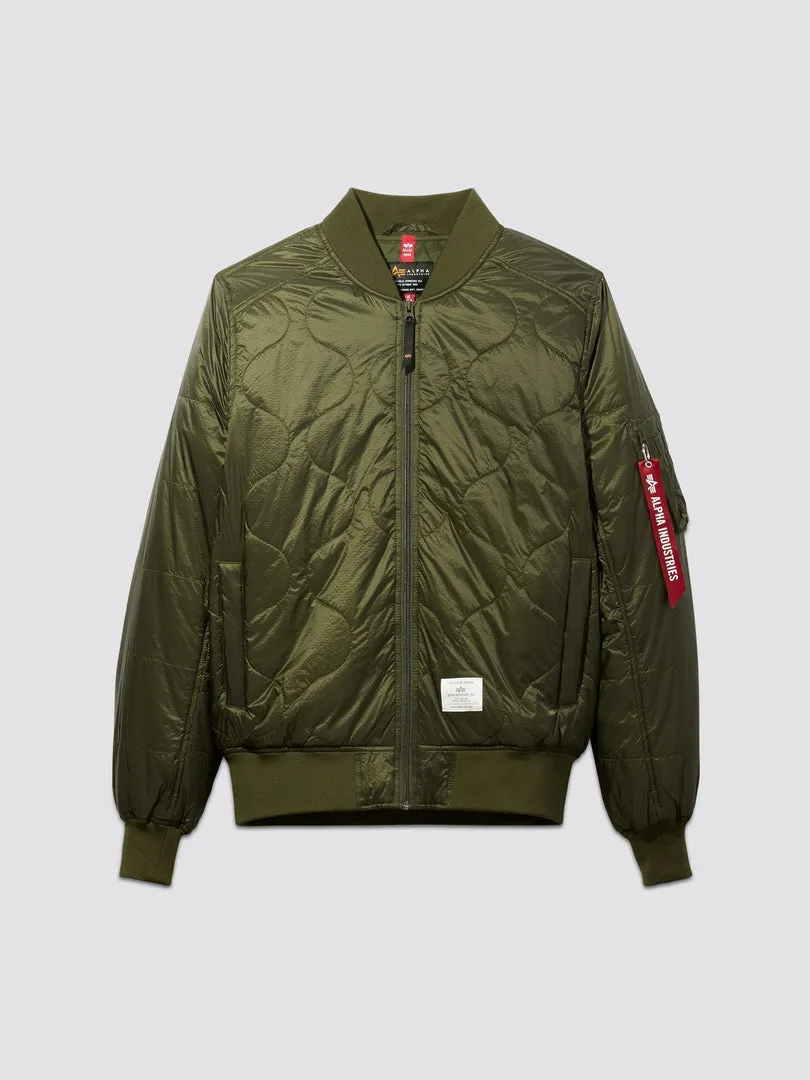 Alpha L-2B Quilted Bomber Jacket