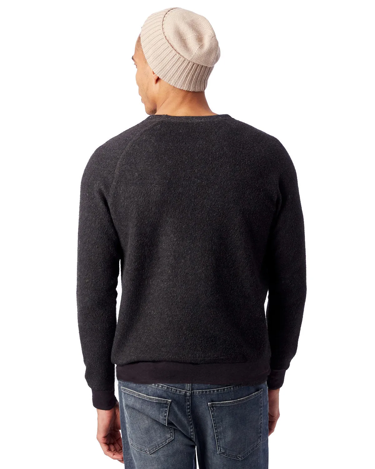 Alternative 9575RT Men's Champ Eco Teddy Sweatshirt