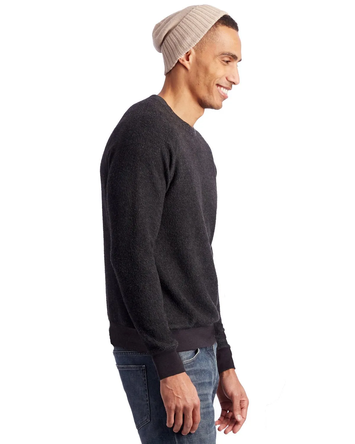 Alternative 9575RT Men's Champ Eco Teddy Sweatshirt