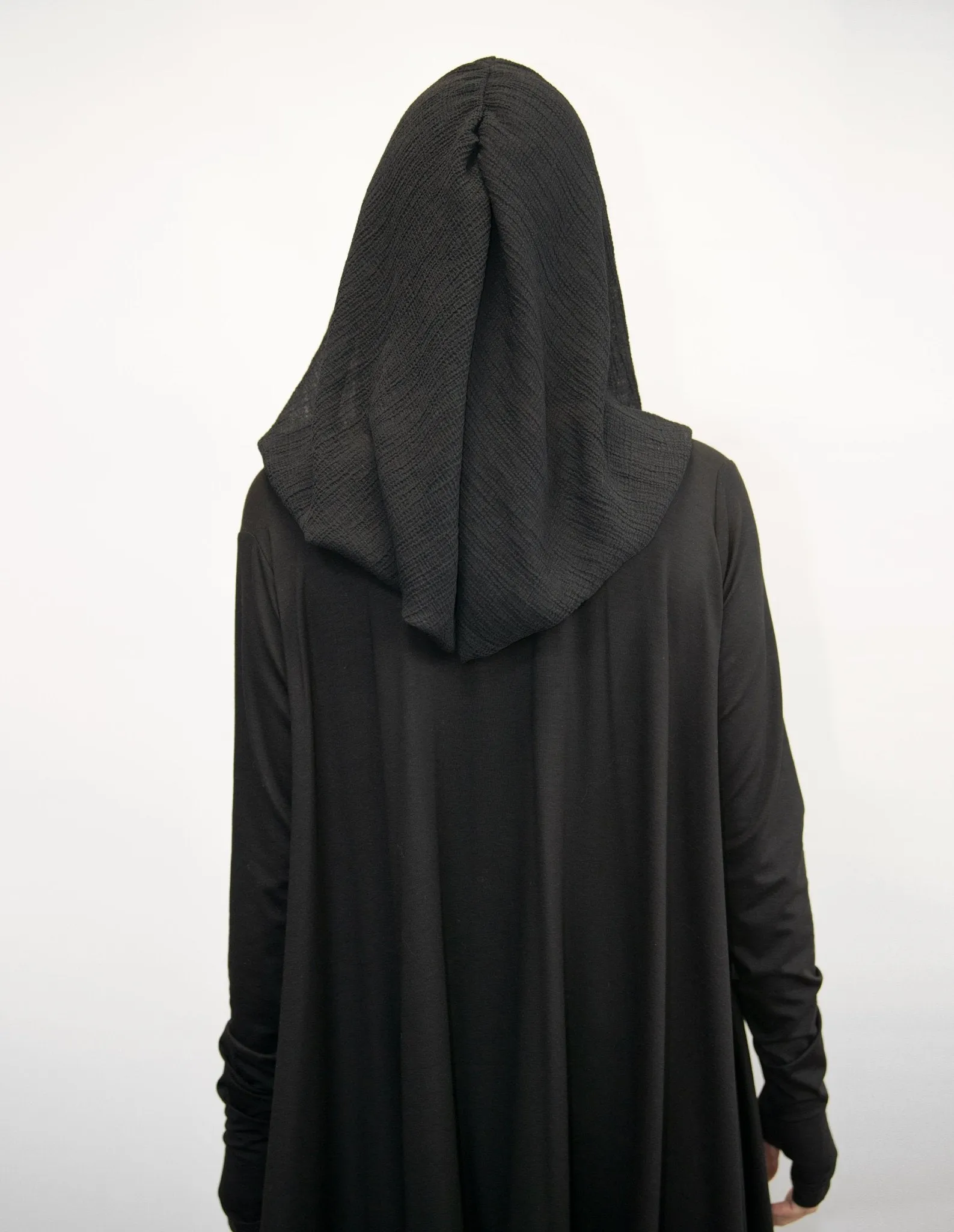 ANIE BLACK Hooded Tunic SALE