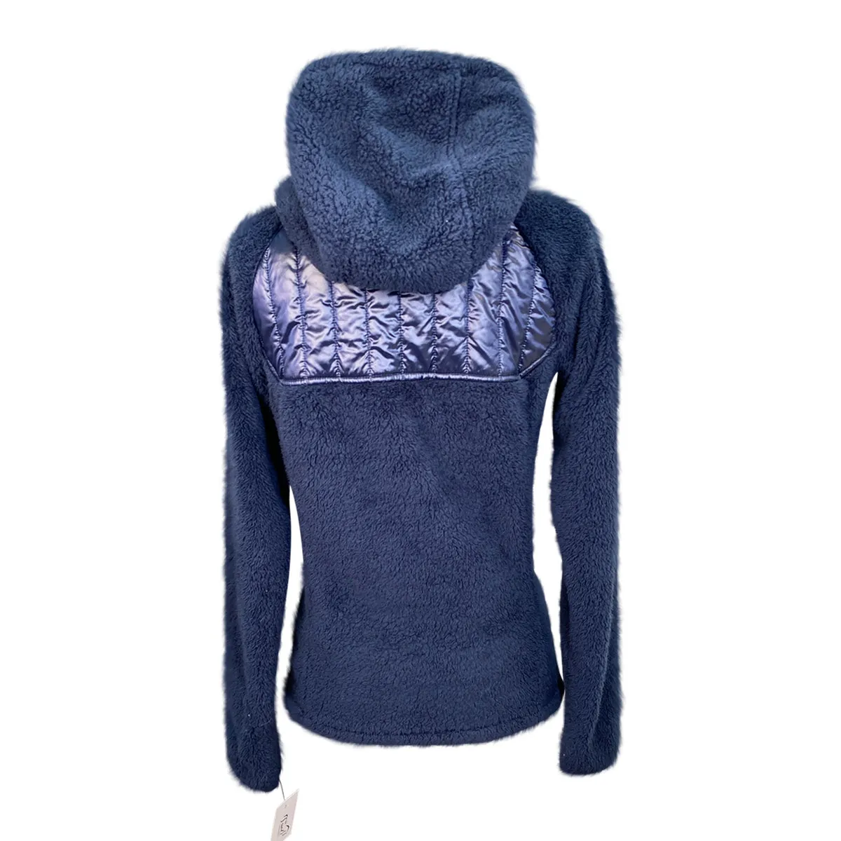 Ariat 'Coalesce' Hoodie Full Zip Sweatshirt in Dark Sapphire - Women's XS