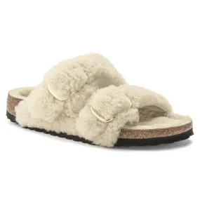 Arizona Big Buckle Shearling - Teddy Eggshell