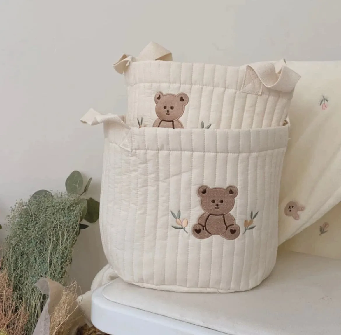 Baby Room Baskets - Teddy & Olive