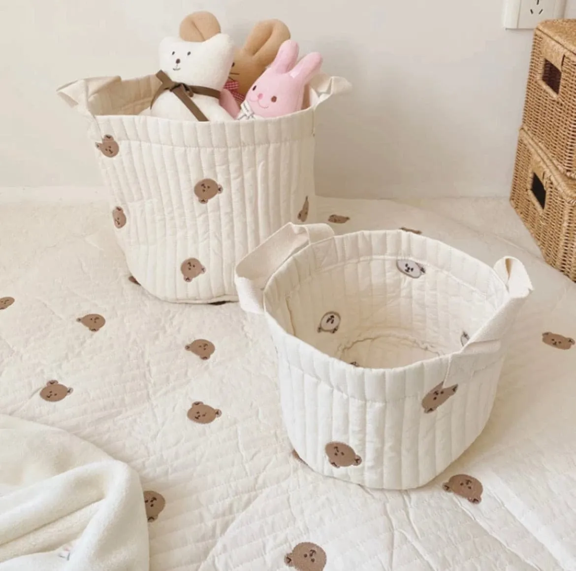 Baby Room Baskets - Teddy & Olive