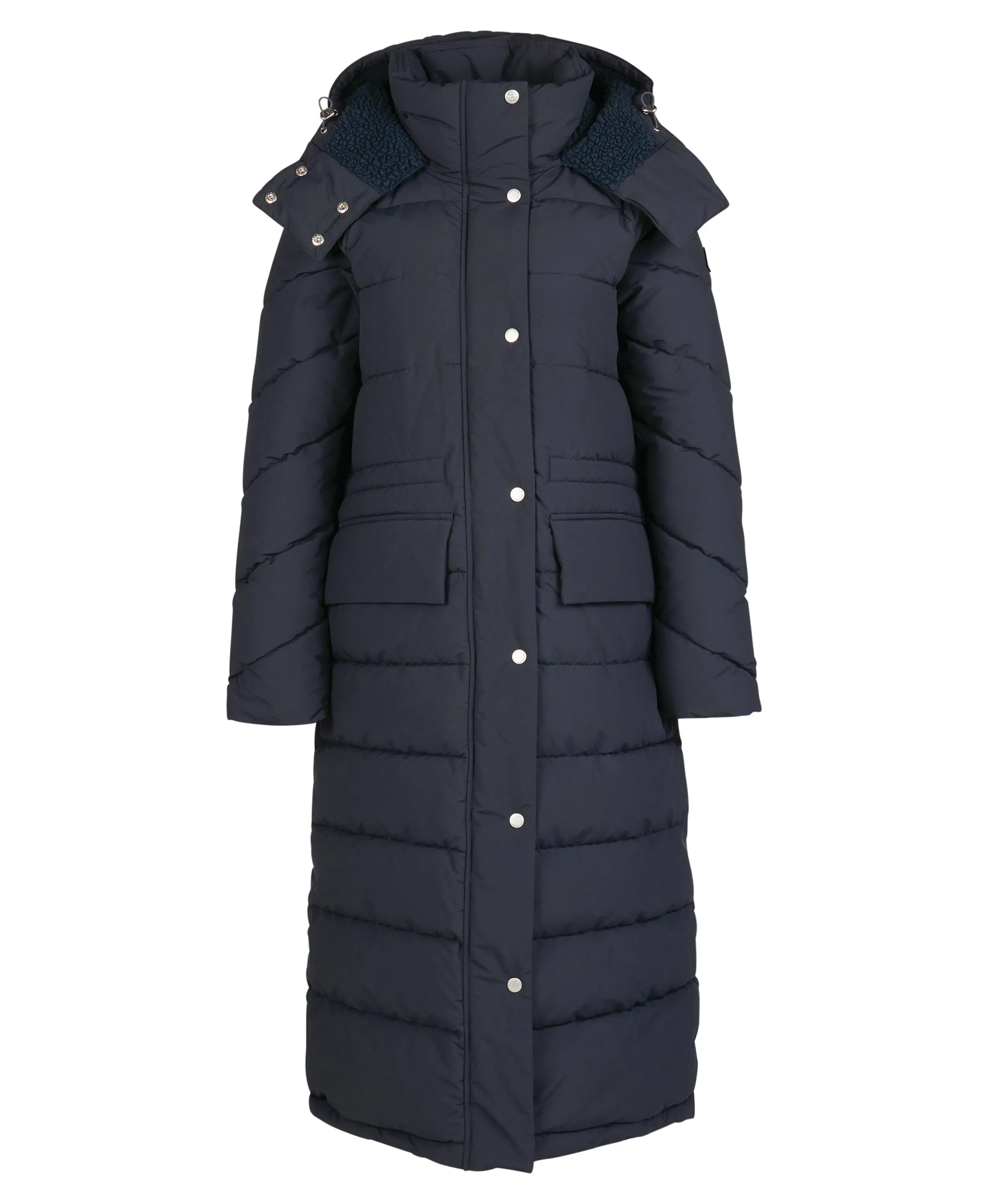 Barbour Knotgrass Quilt Jacket Navy