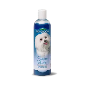 Bio-Groom Super White Coat Brightener Shampoo for Dogs 12oz