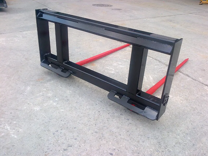 BLUE DIAMOND hay spear for skid steer