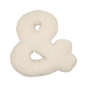 Boucle Letter Cushion & | Teddy Letter Cushion