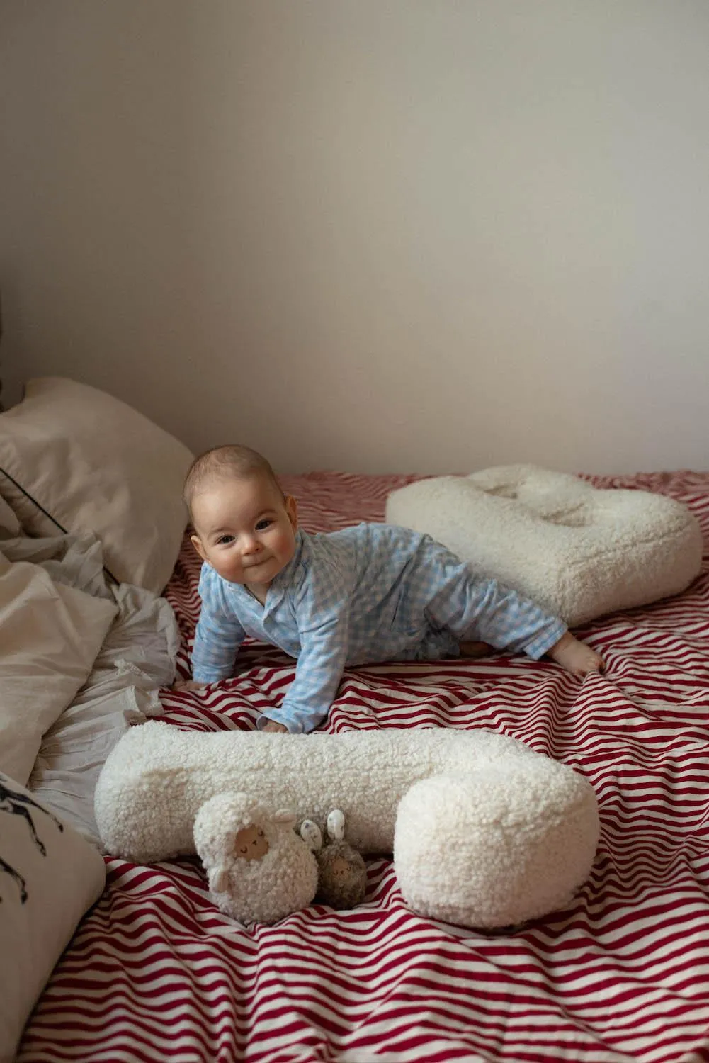 Boucle Letter Cushion & | Teddy Letter Cushion