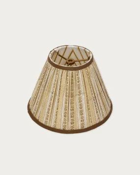 Callier Pleated Block Print Lamp Shade