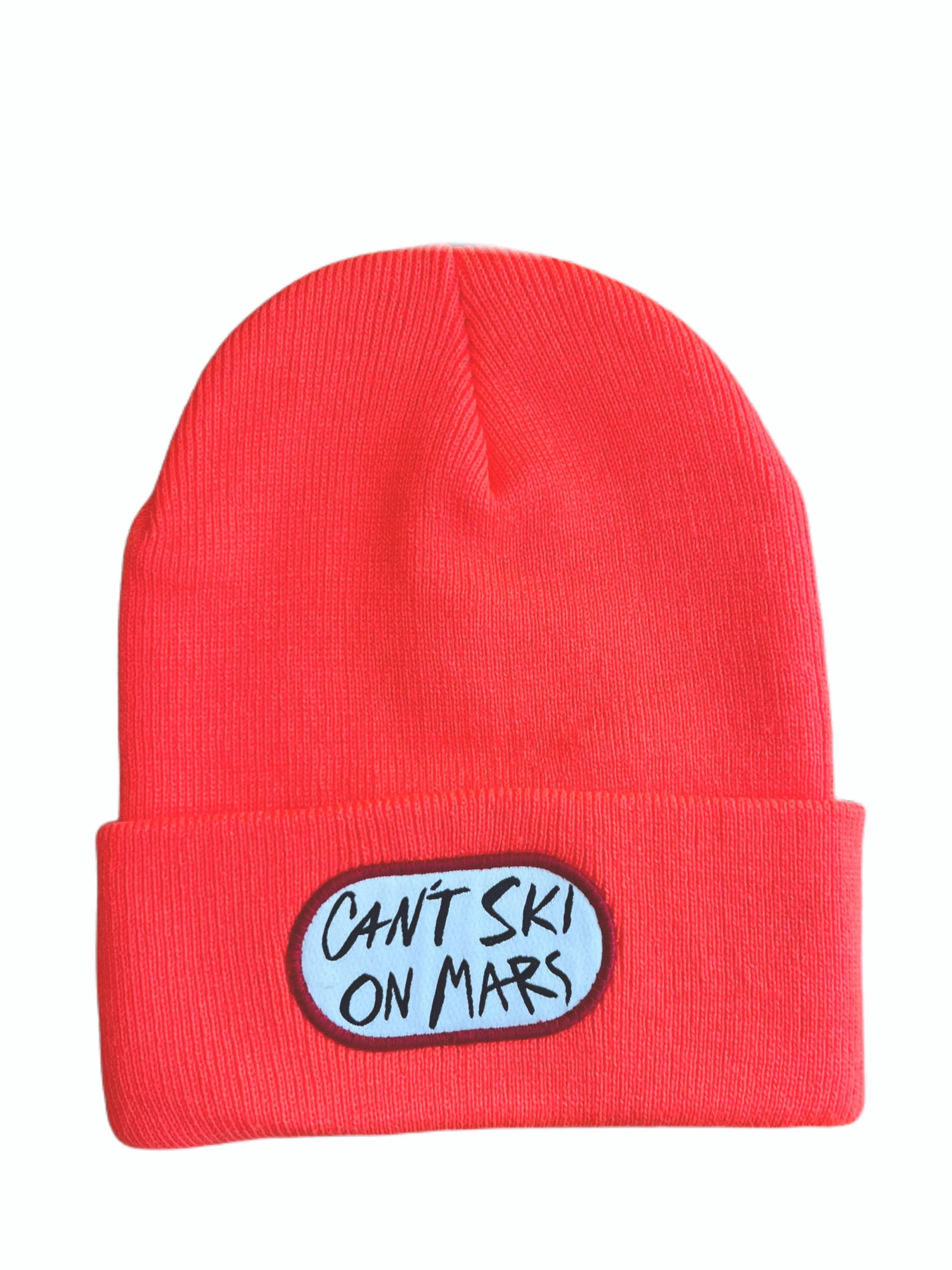 CAN'T SKI ON MARS BEANIE