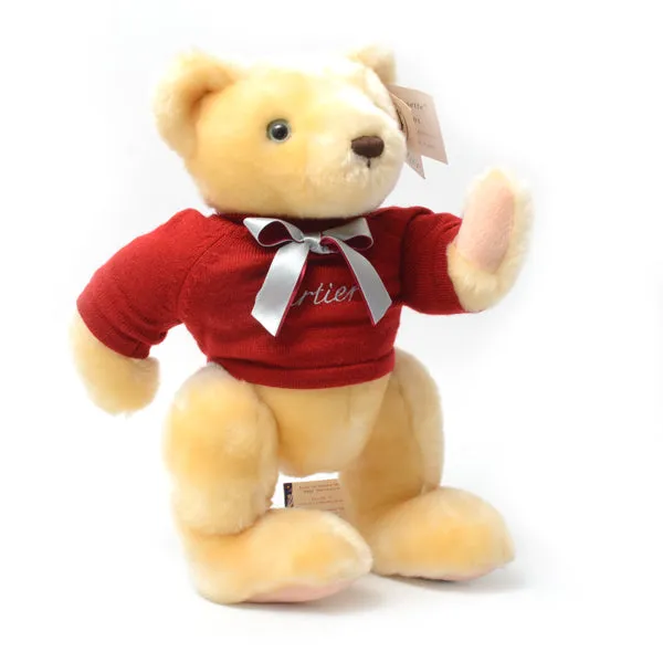 Cartier Teddy Bear Plush Collectible 2001