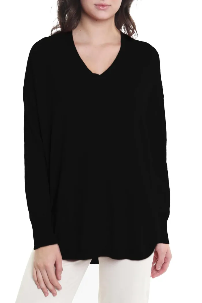 Cashmere V-Neck Tunic