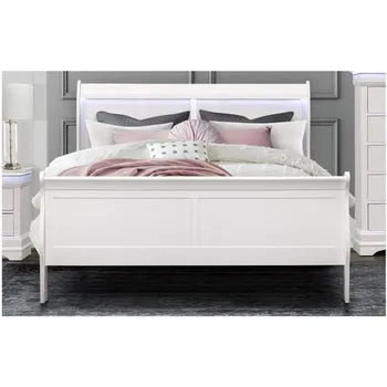 Charlie Queen Bed with LED