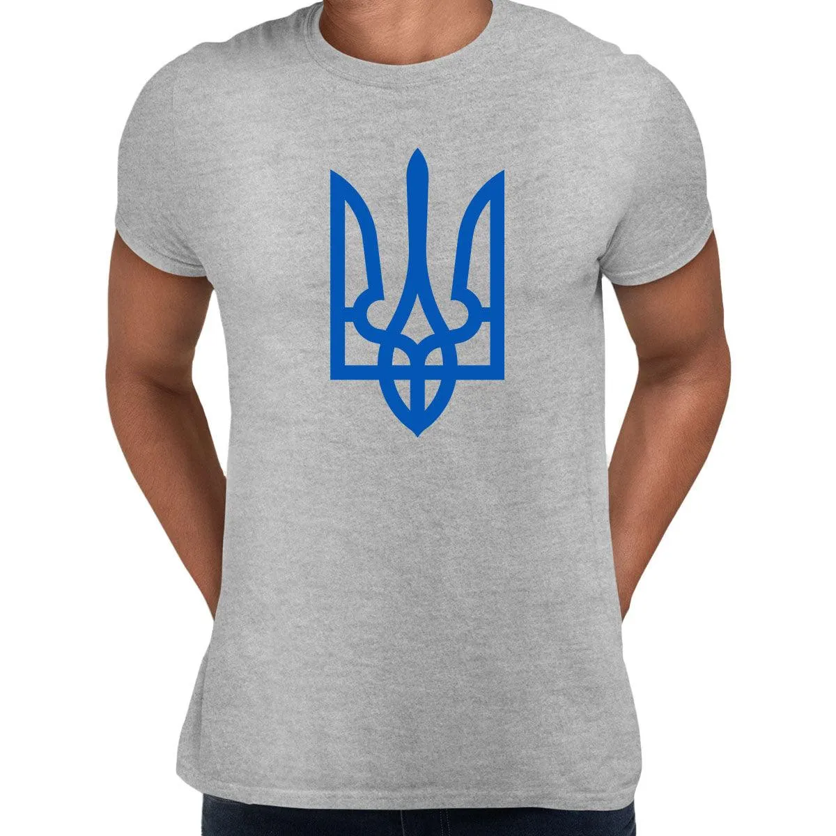 Coat of arms of Ukraine T-shirt I Stand With Ukraine Symbol