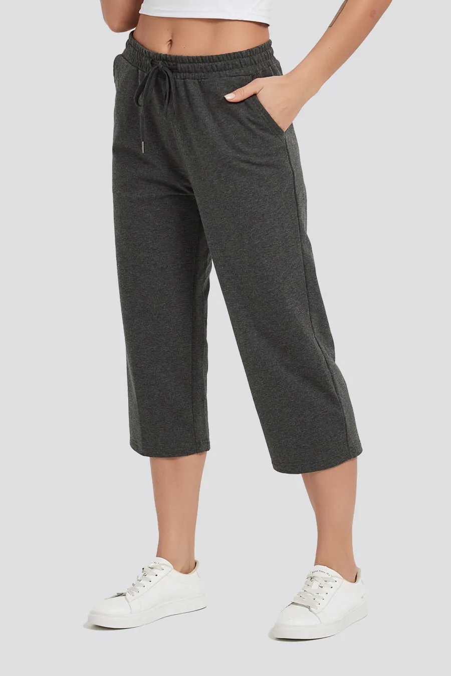 Cotton Capri Sweatpants