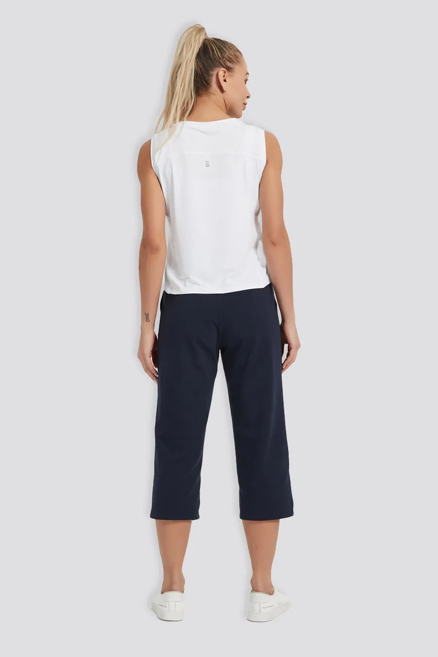 Cotton Capri Sweatpants