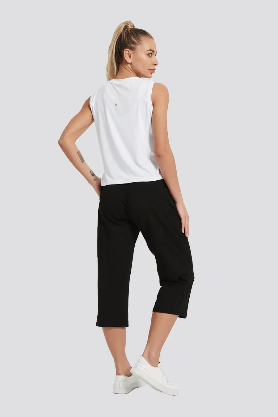 Cotton Capri Sweatpants