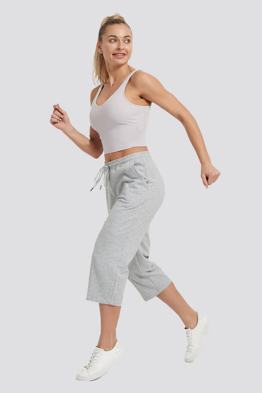 Cotton Capri Sweatpants