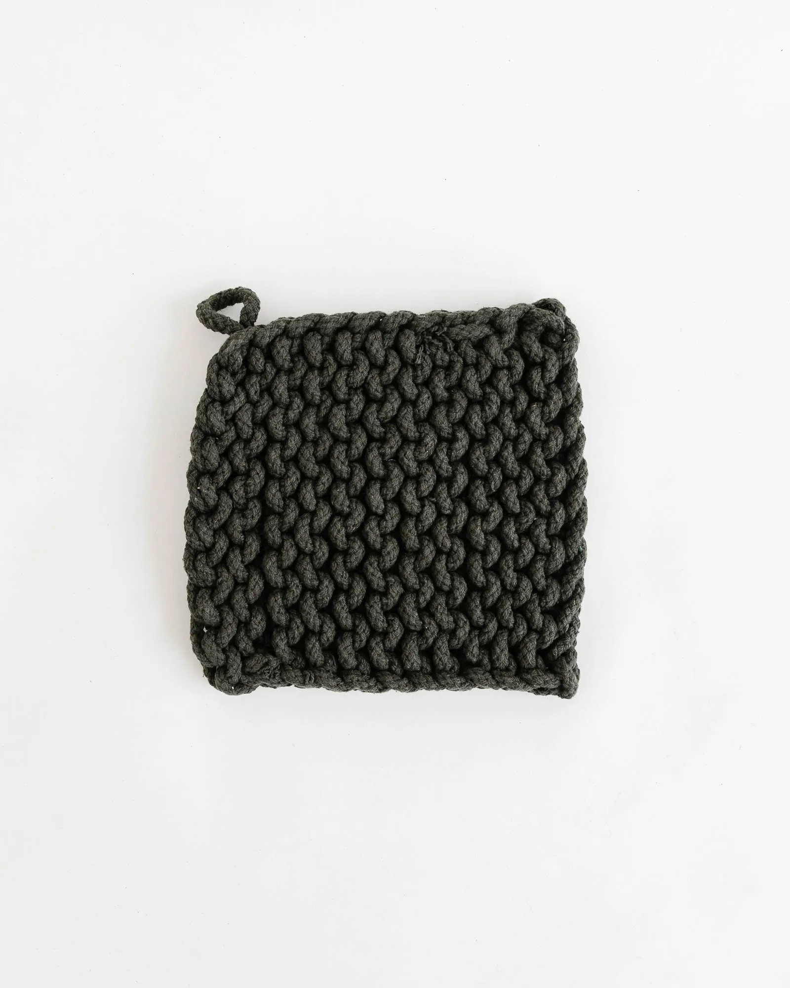 Crocheted Pot Holder- Neutral