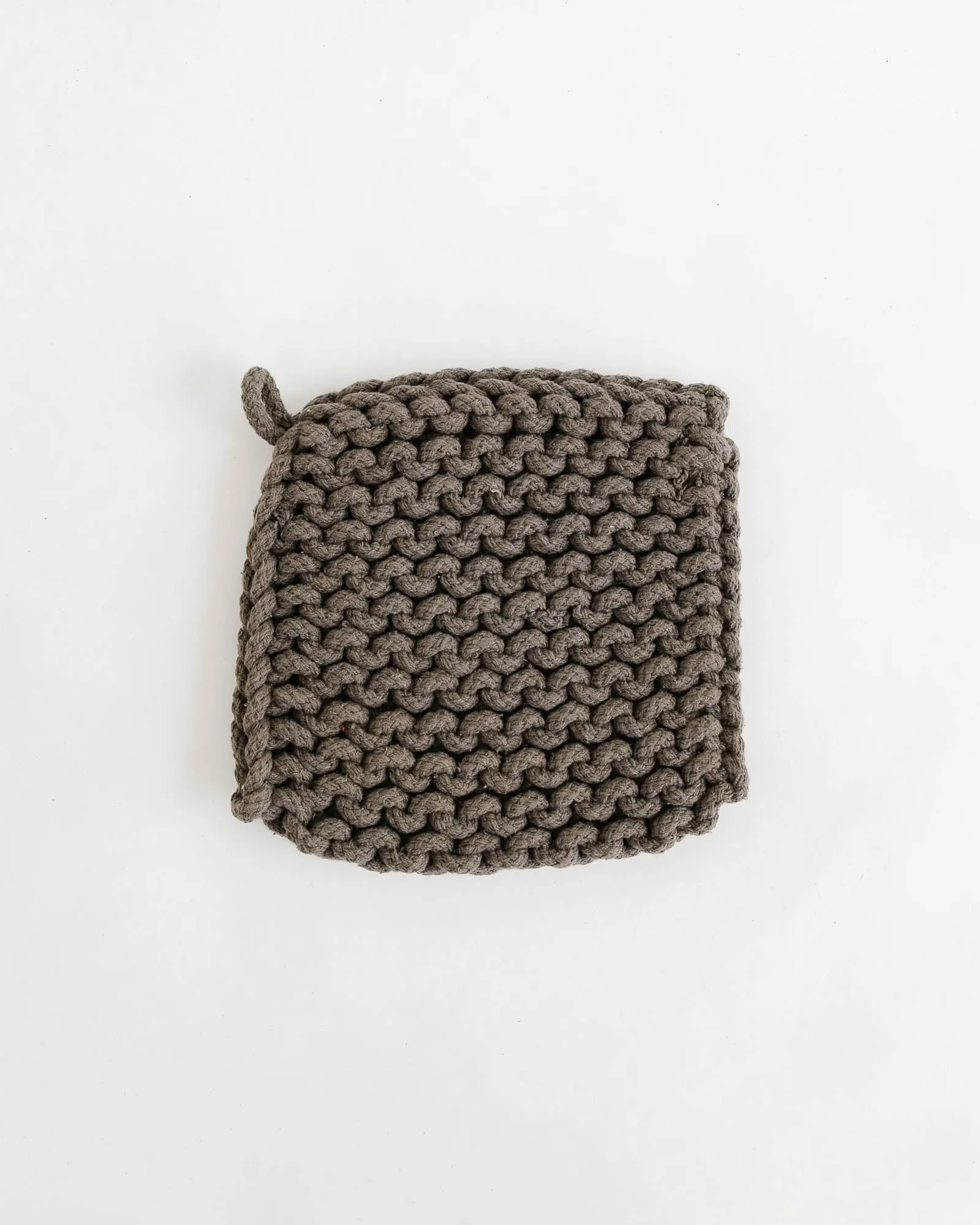 Crocheted Pot Holder- Neutral