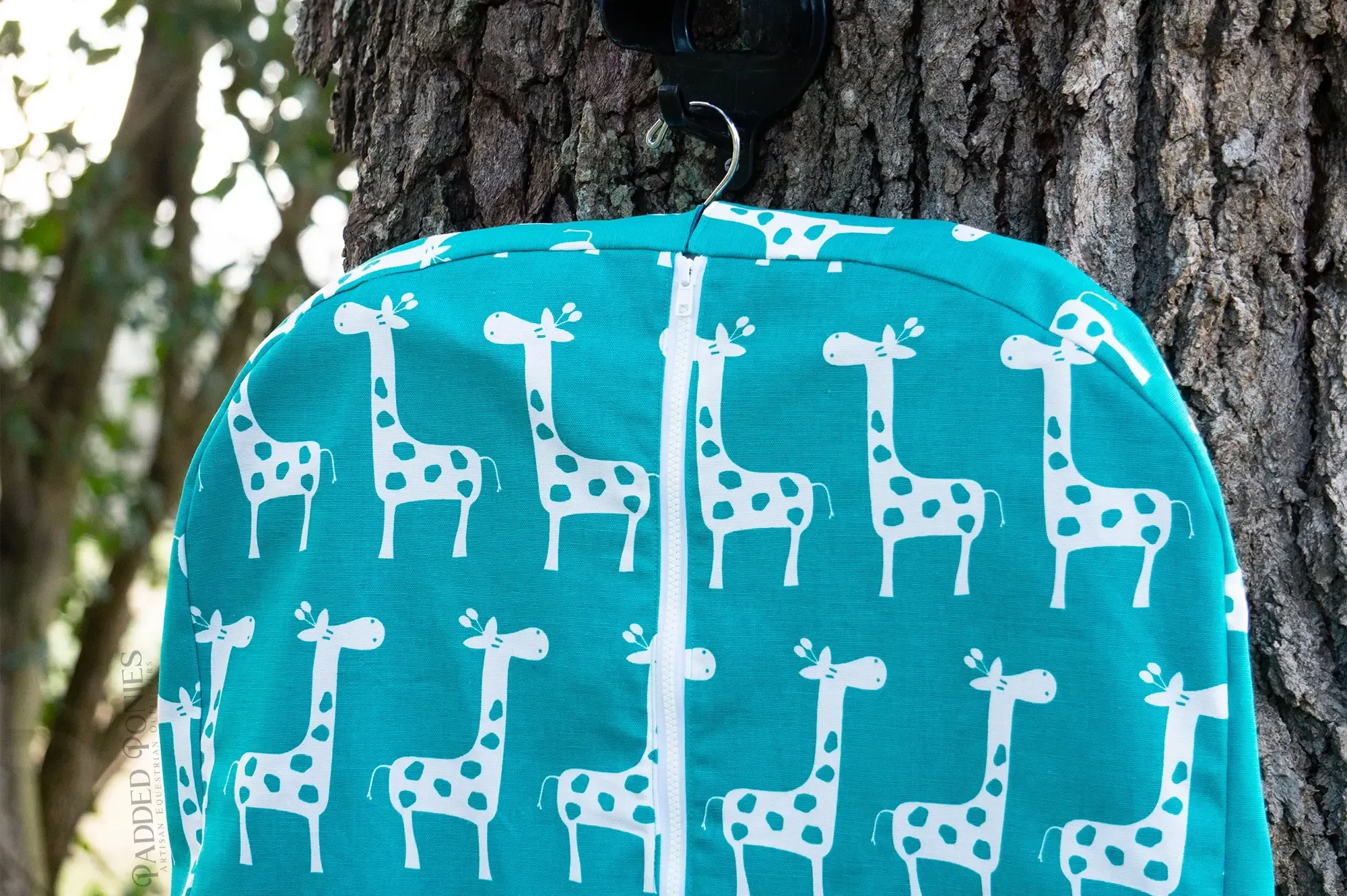 Custom Giraffes Garment Bag