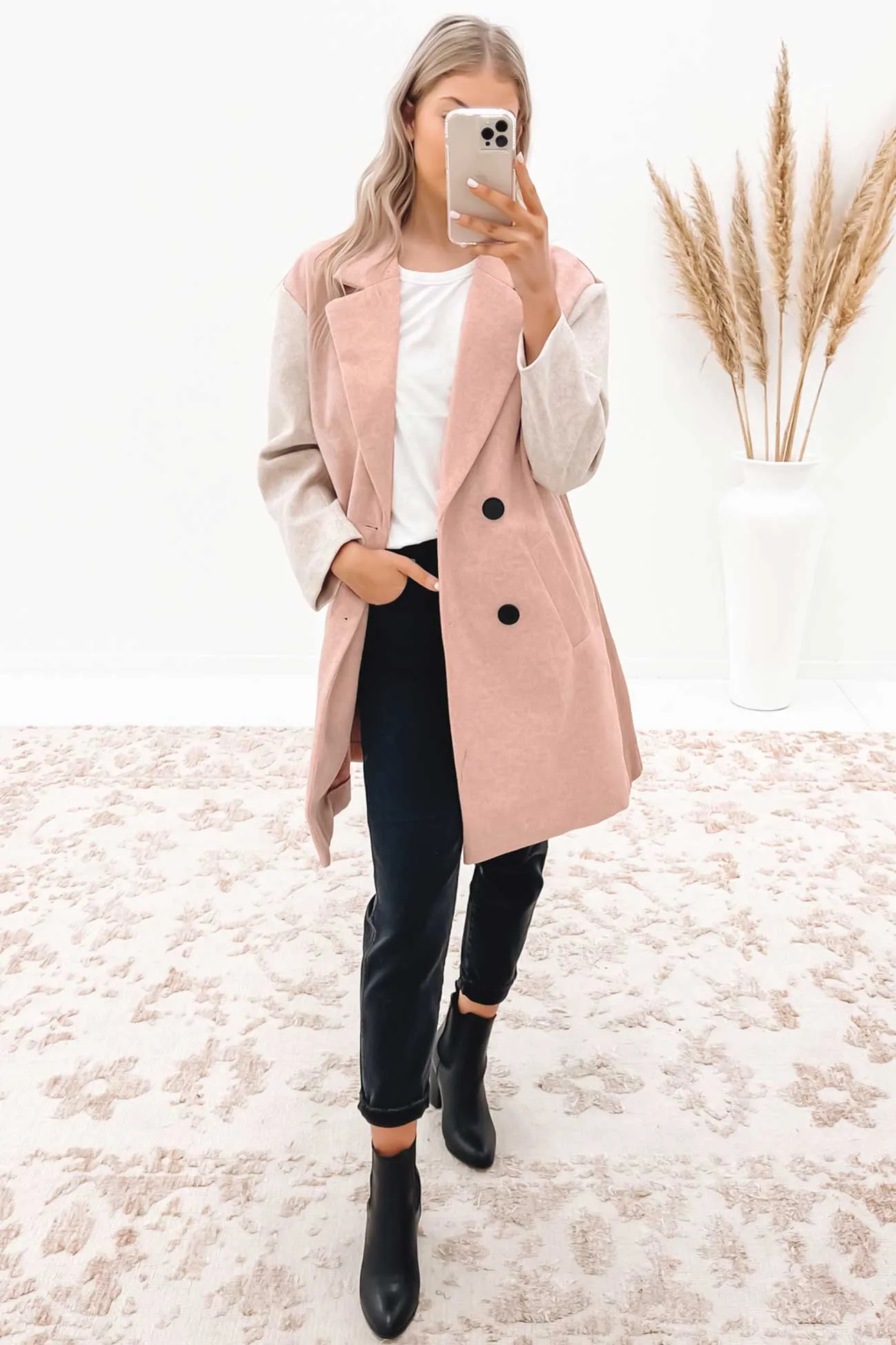 Dafnie Coat Pink