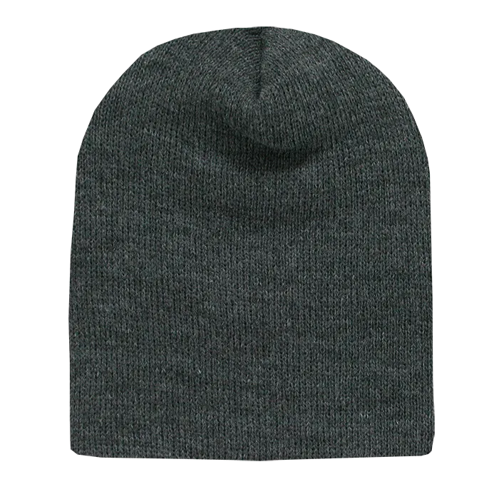 Decky 614 - Acrylic Short Beanie, Knit Cap - CASE Pricing