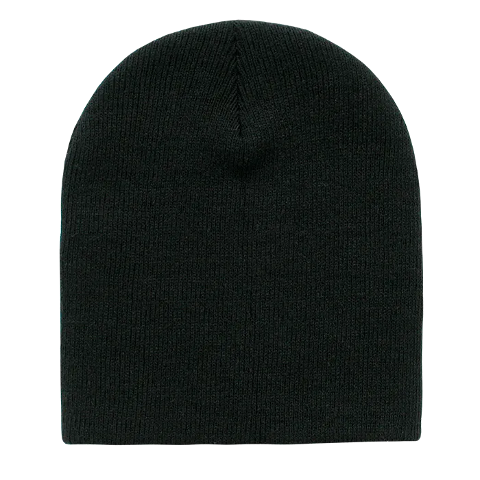 Decky 614 - Acrylic Short Beanie, Knit Cap - CASE Pricing