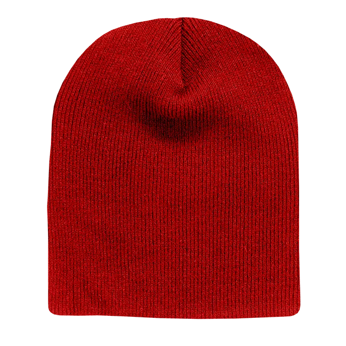 Decky 614 - Acrylic Short Beanie, Knit Cap - CASE Pricing