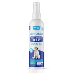 Dermabliss™ Anti-Bacterial & Anti-Fungal Chlorhexidine Antiseptic Spray - 8 oz