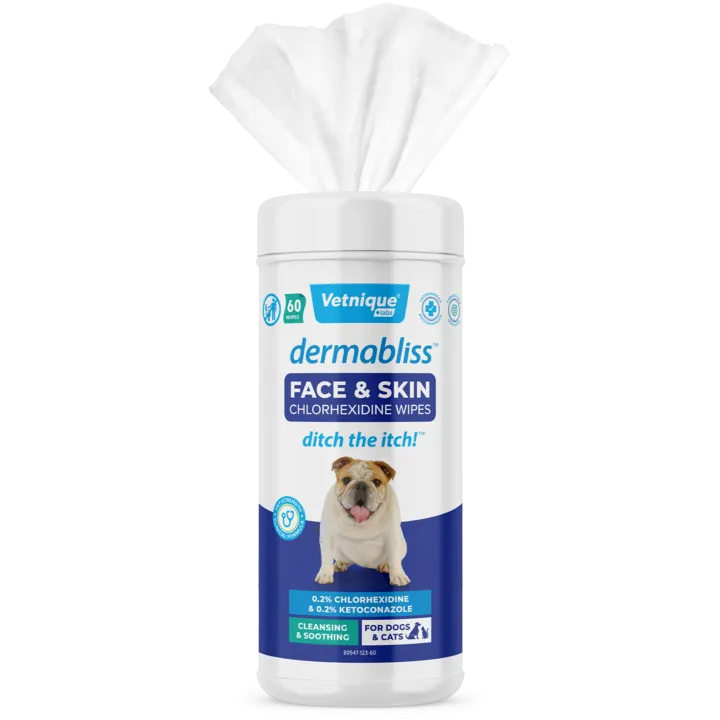 Dermabliss™ Face & Skin Wipes for Dogs