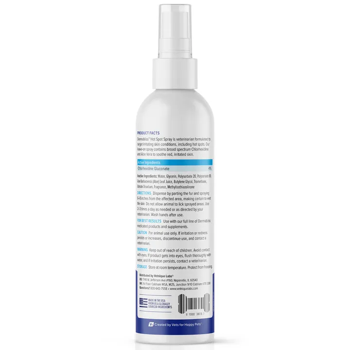 Dermabliss® Hot Spot Medicated Spray - 8oz