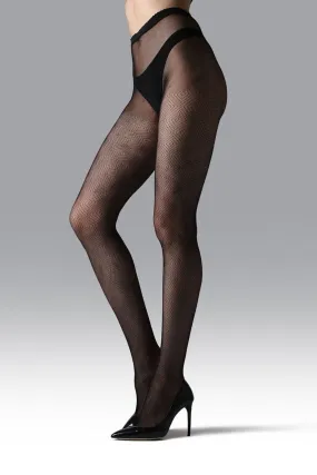 Diamond Geo Net Tights