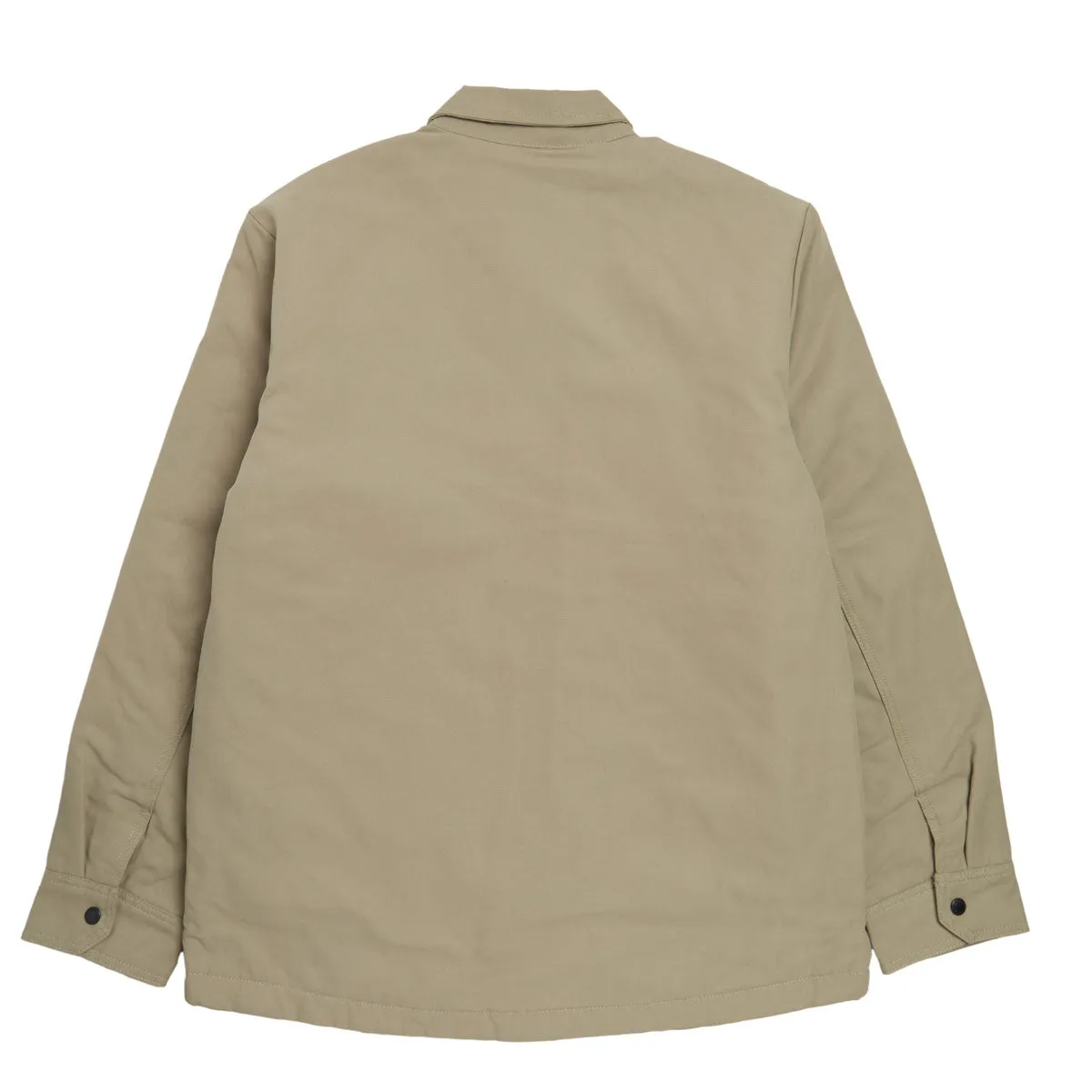 Dickies Lined Duck Snap Heavyweight Shirt Jacket - Khaki