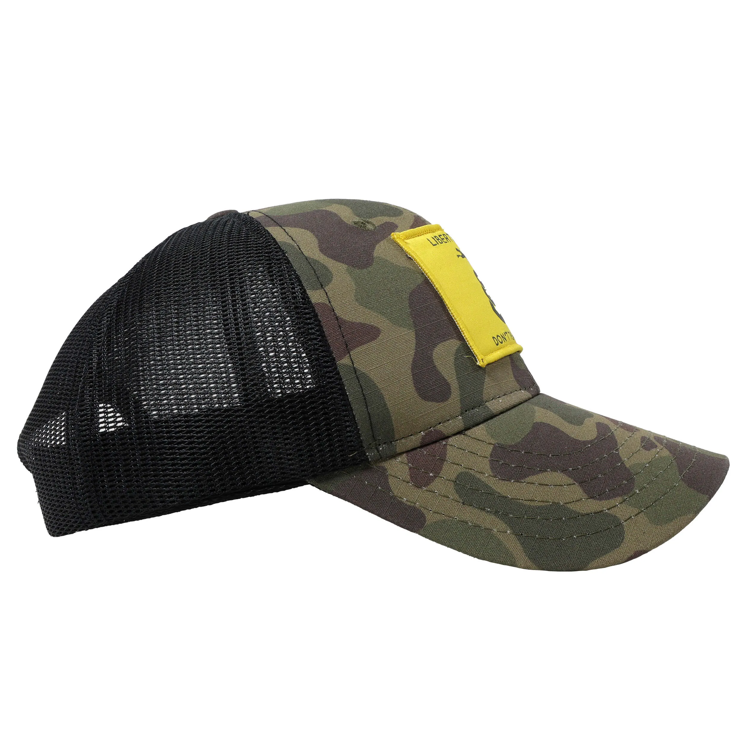 Don't Tread on Me Camo Trucker Hat