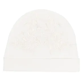 Elisabetta Franchi Be023 Baby Knit Hat With Logo