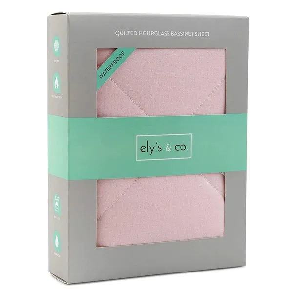 Elys & Co Waterproof Quilted Bassinet Sheet