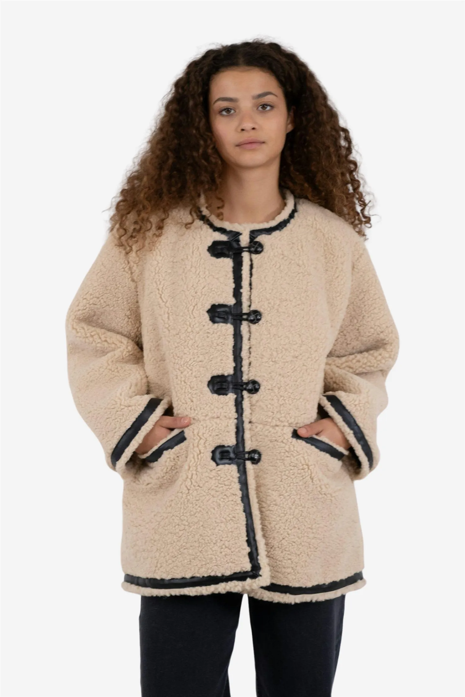 Fanny Teddy Jacket Camel