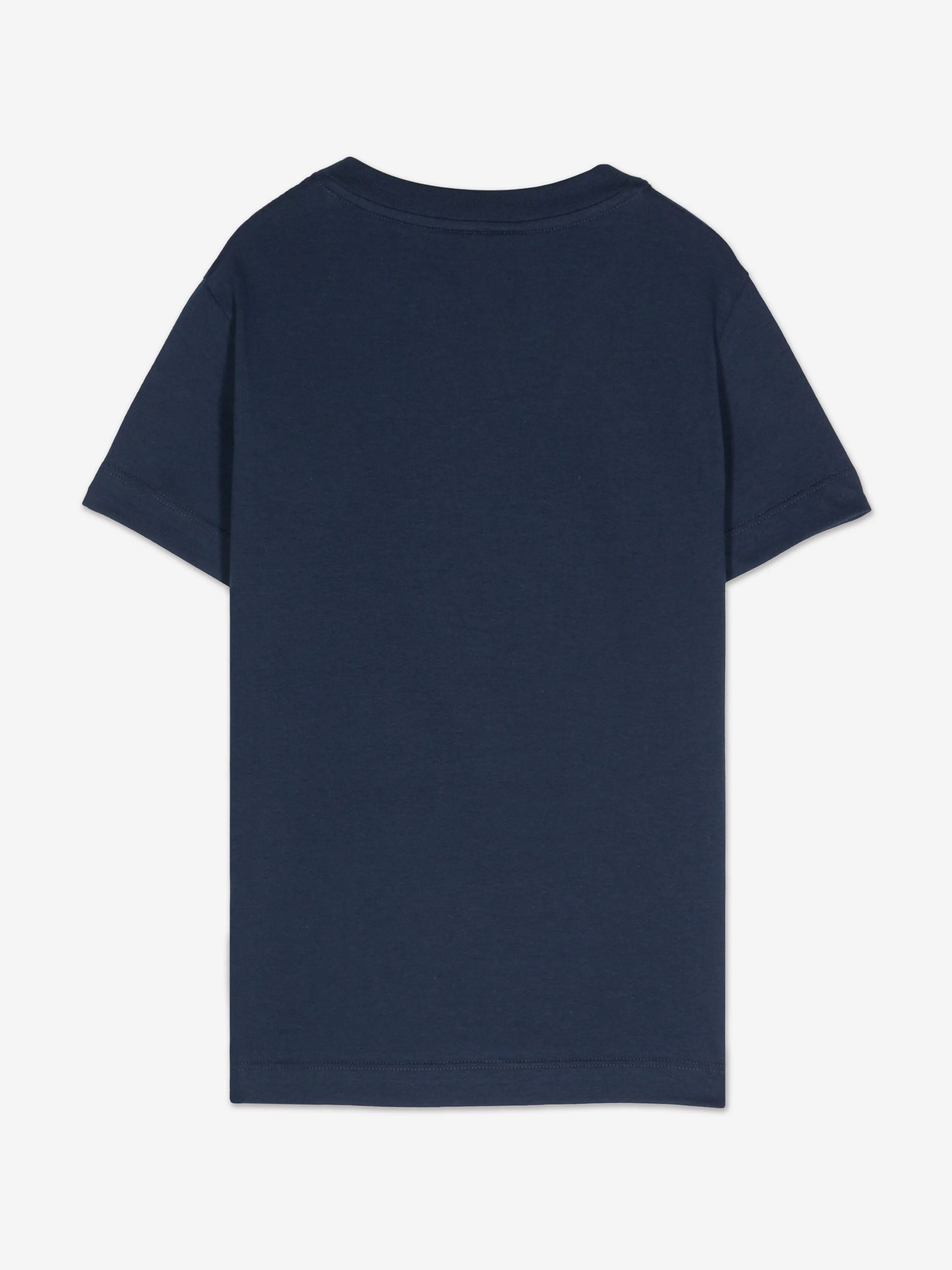 Fendi Kids Bear Logo T-Shirt in Navy