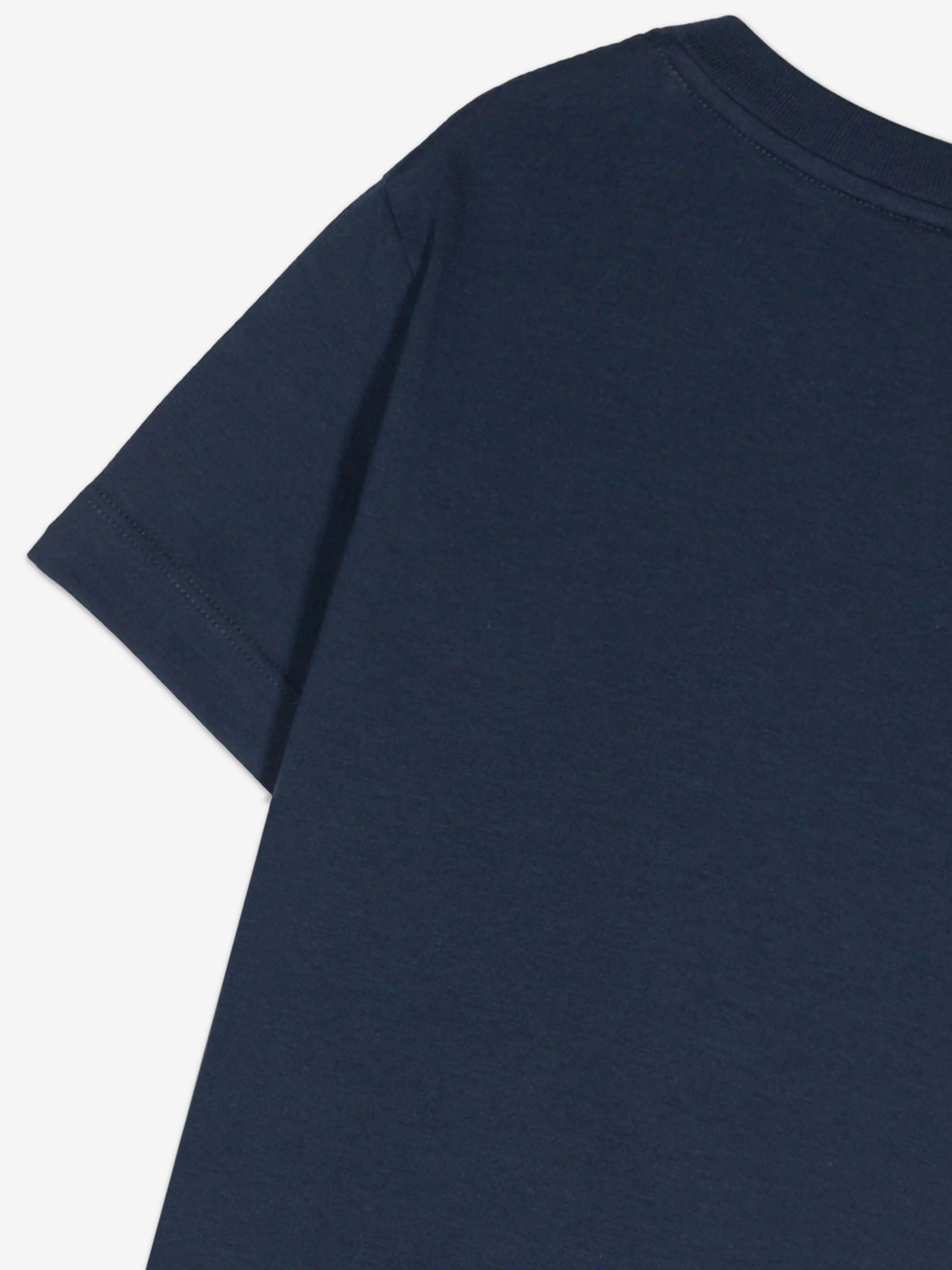 Fendi Kids Bear Logo T-Shirt in Navy