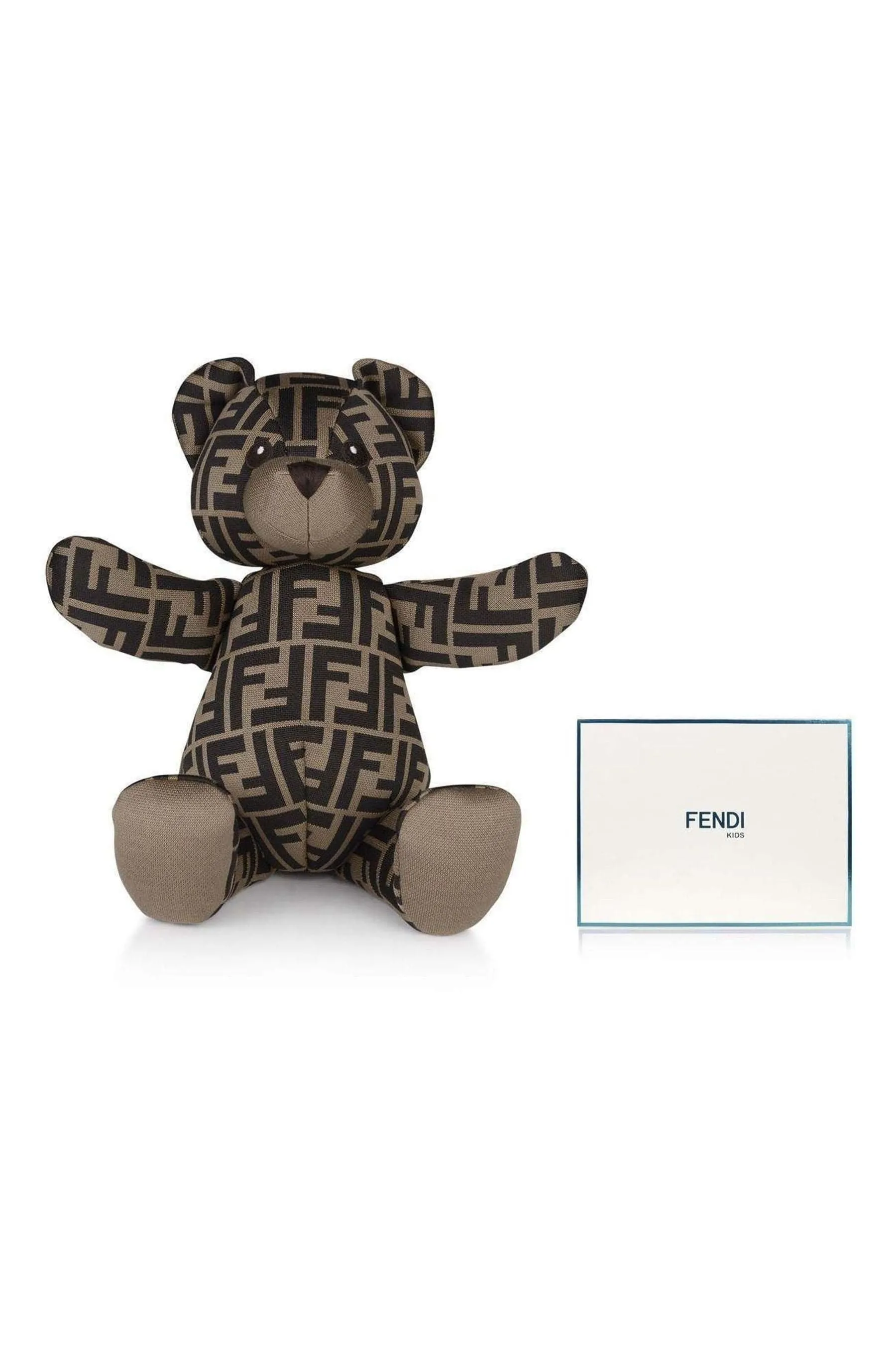 Fendi Unisex FF Logo Teddy Bear