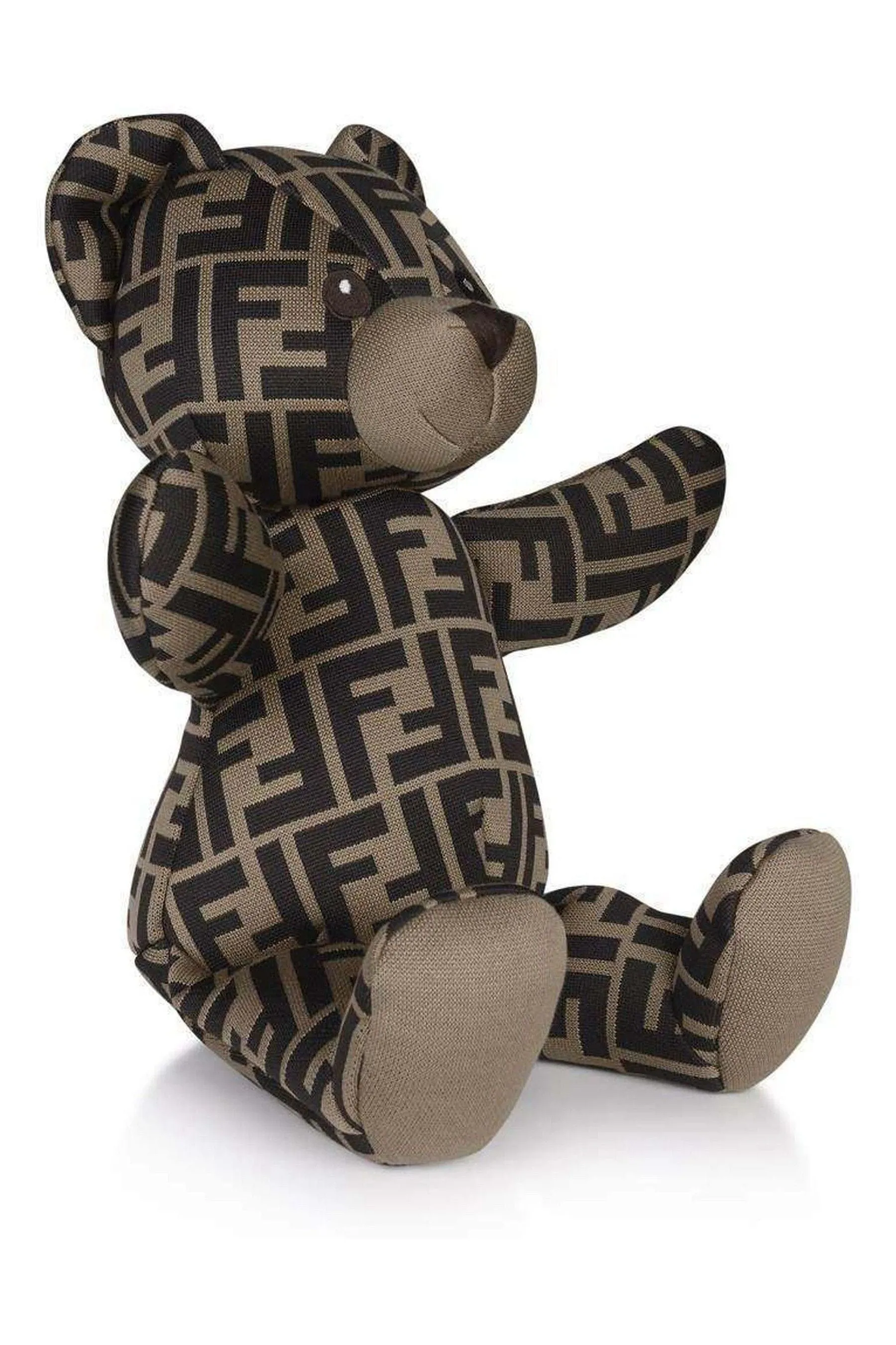 Fendi Unisex FF Logo Teddy Bear