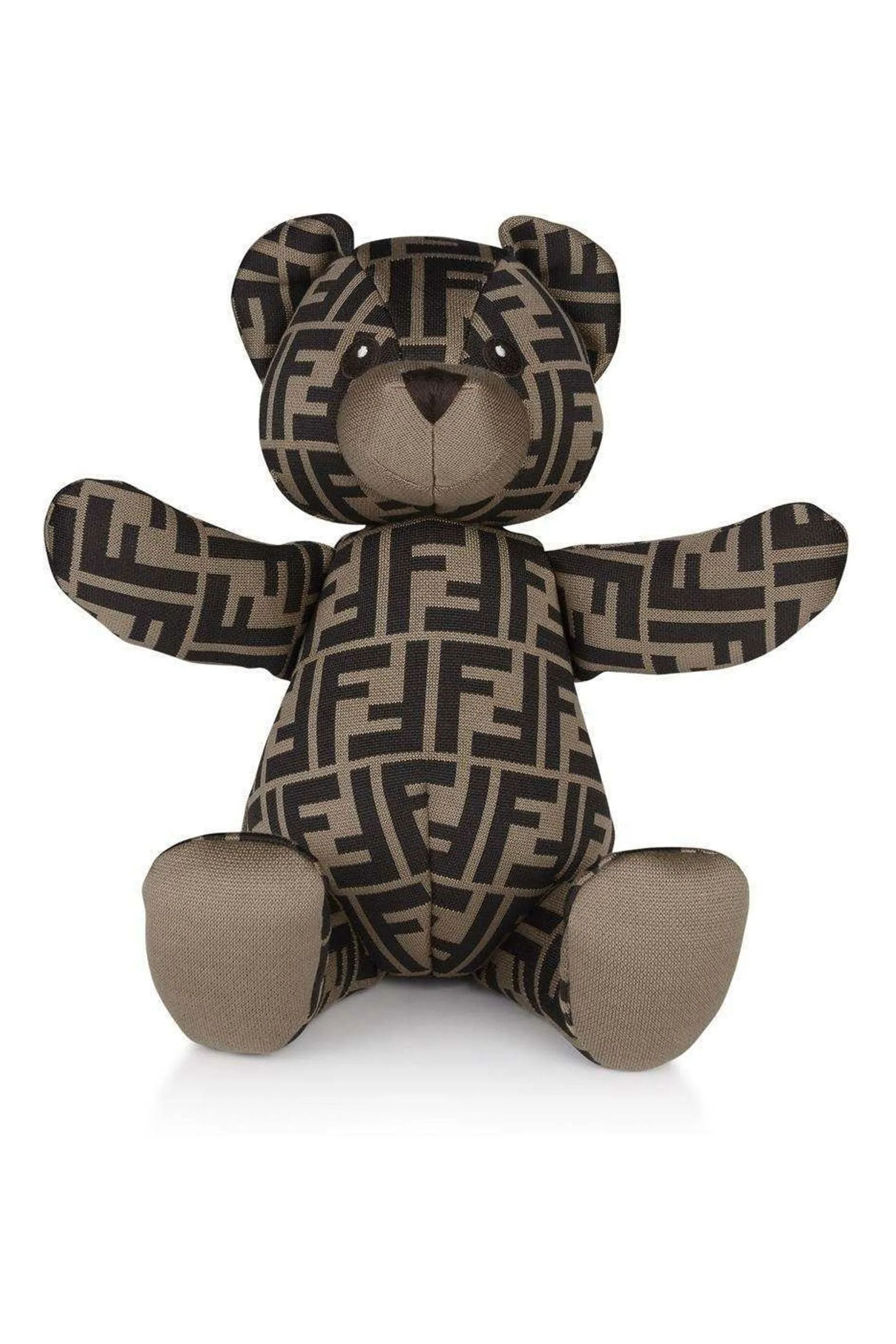 Fendi Unisex FF Logo Teddy Bear