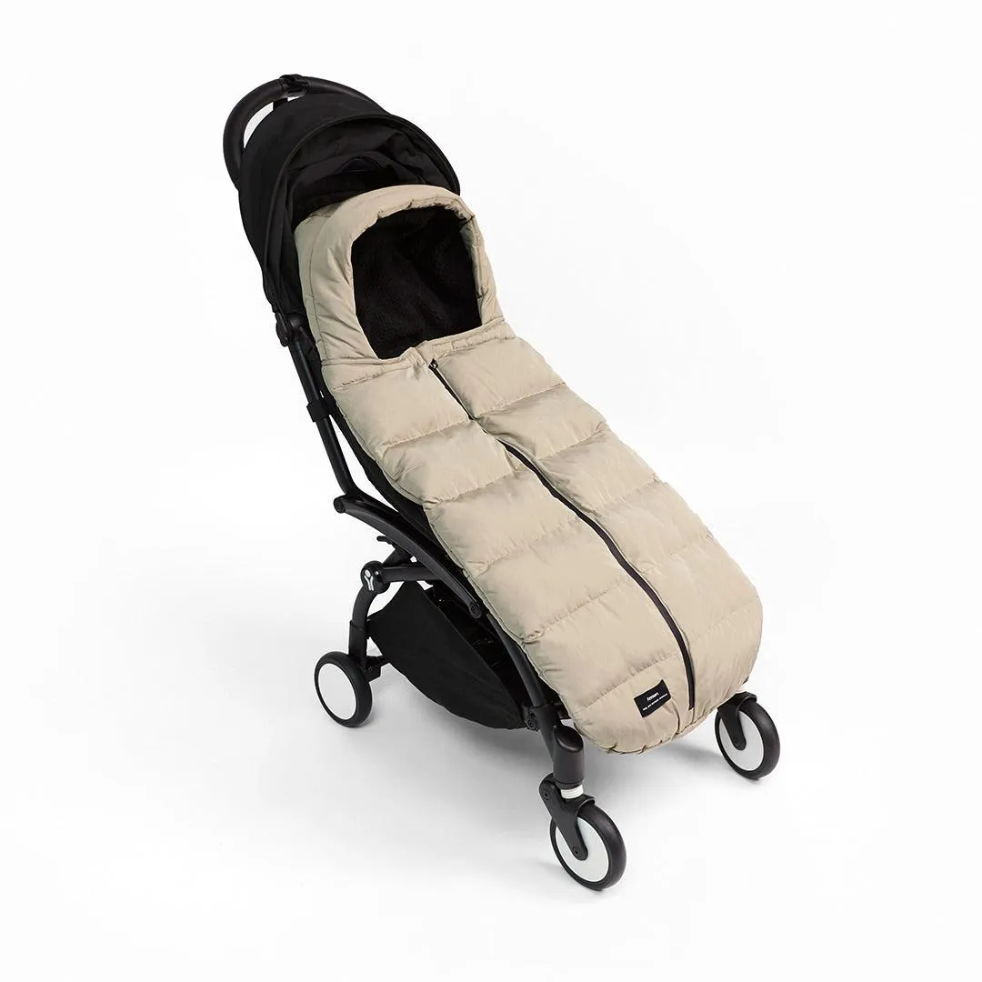 Finnson Alma Eco Universal Pram Footmuff  - Taupe